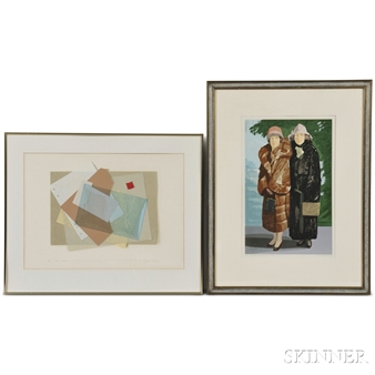 2 Works: My Husbands Mother and Aunt Yonkers 1923; Pieces of Paper - Natalie Dymnicky