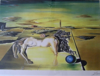Woman Horse by Salvador Dalí