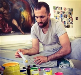 Palestinian Artist Prompts Police Probe After Firing Pistol at Paint as Performance