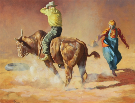 Charles Holder | ''Serious Business'', Bull Rider and Rodeo Clown (1971 ...
