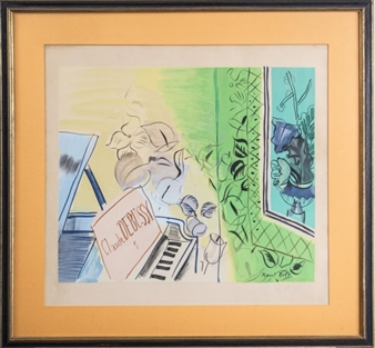 Raoul Dufy | Homage to Claude Debussy (1952) | MutualArt