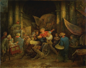 lively moving scene - Otto de Boer