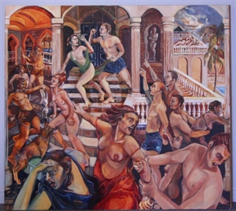 Rape of the Sabine Women - Elissa Lieberman