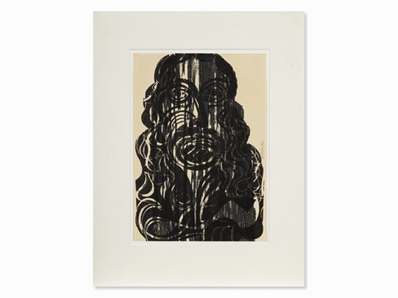 Albrecht Dürer by HAP  Grieshaber, 1971