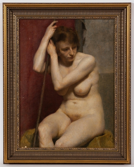 SEATED NUDE by John Bulloch Souter