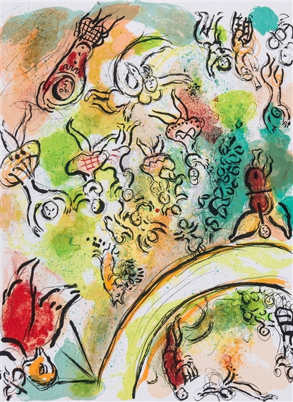 Chagall Marc Le Plafond De L Opera De Paris Mutualart
