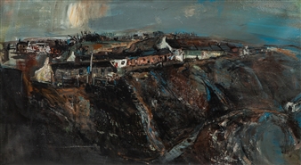 THE ROW & WATCHIE FROM SOUTH ROW, CATTERLINE - Lilian Neilson