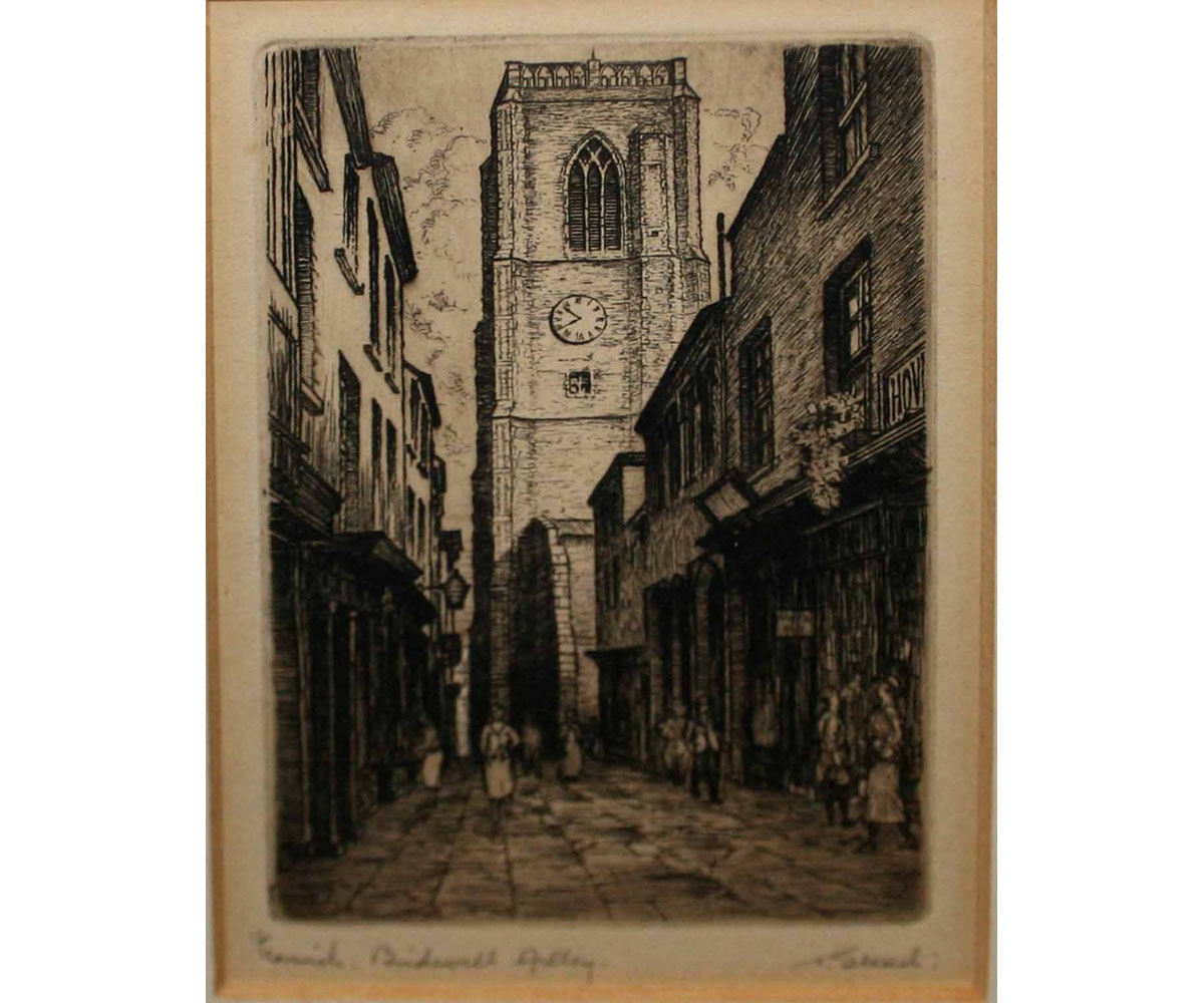 T. Stead | Bridewell Alley, Norwich and M N RUDGE | MutualArt
