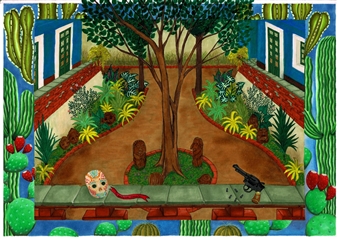 Rosa Maria Unda Souki: Angle Londres et Allende (1937-1954) - Galerie Dukan, Paris