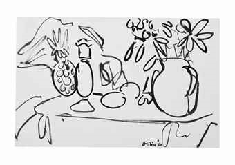 Robert De Niro Sr. | Faceless Reclining Nude (1962) | MutualArt