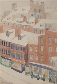 New England rooftops - Amy Pleadwell