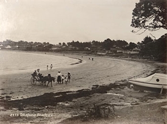 Takapuna Beach - Ernest De Tourret