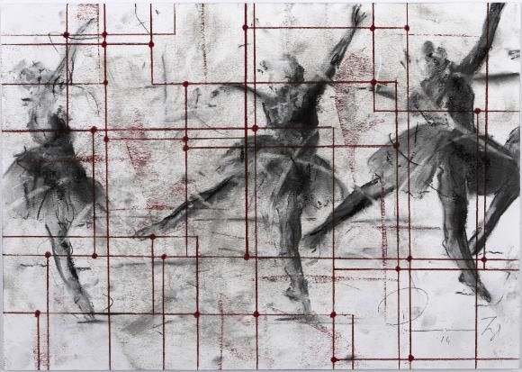 Artwork by Riaan van Zyl, NO. 328 (TECHNICAL DRAWING), Made of Mixed media on paper