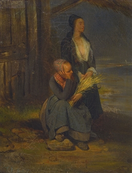 harvesting gutters in the                            rest,fine translucent - Th. Senlies