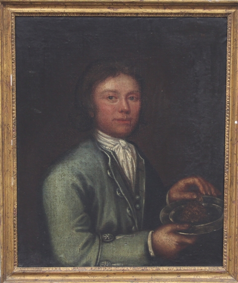 Portrait of a Tobacco Merchant by South American School, 18th Century