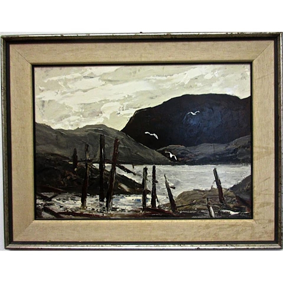 NEAR GIBSON’S LANDING, B.C by John H. Kinnear, 1968