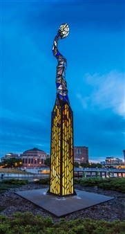 Karl Unnasch: Burnt Matchstick - Rochester Art Center