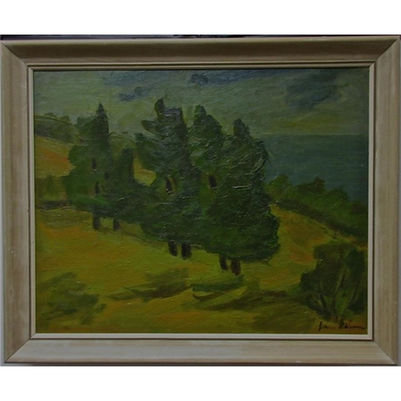 Jeanne Rhéaume | Evening Landscape | MutualArt