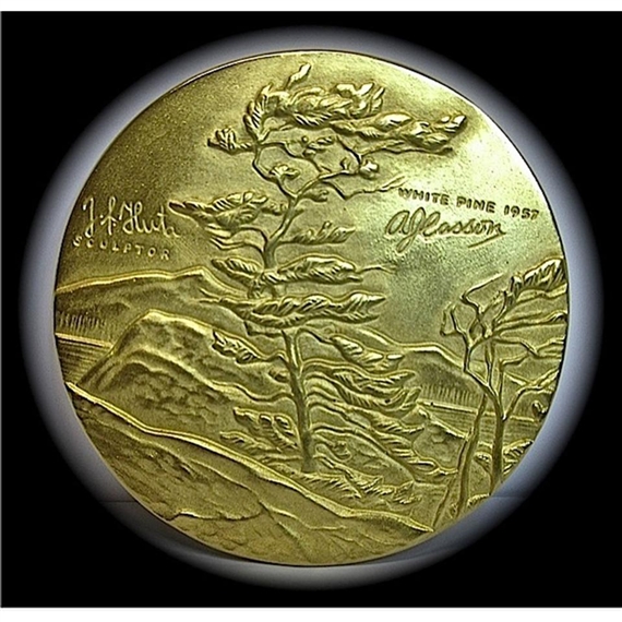 The Casson Metal (White Pine - A.J. Casson) by Jaroslav F. Huta, 1957