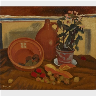 STILL LIFE ON A TABLE - Gerard Sluyter