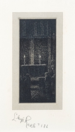 Interior by Lloyd Rees, 1986