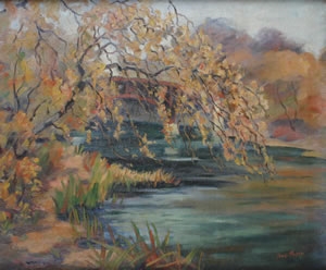 Fall Landscape by Tunis Ponsen