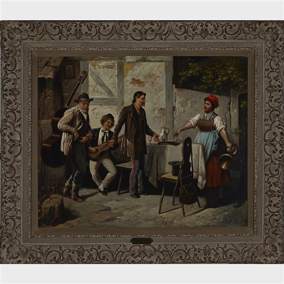 THE ITINERANT MUSICIANS by R. Gould