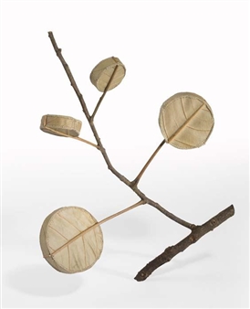 Susanna Bauer Hand Stitches, Nurtures and Embellishes Fallen Leaves