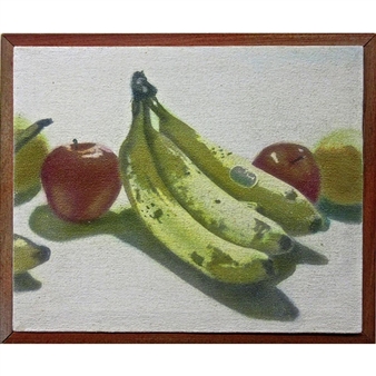 STILL LIFE WITH BANANAS; STILL LIFE WITH LEMON - Eric Diamond