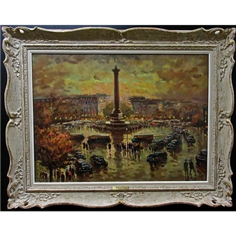 A PLACE DEL LA BASTILLE - Friderika Bendene Kovacson