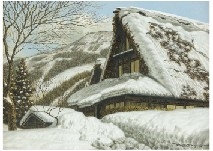 Snow Landscape in Okutonami by Shogo Endo