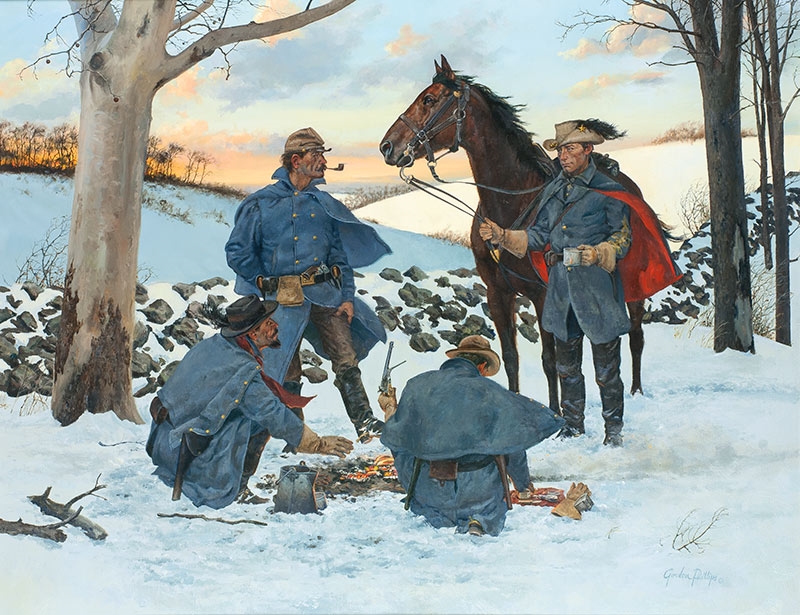 Gordon Phillips Before the Raid (Colonel Mosby's) The Gray Ghost