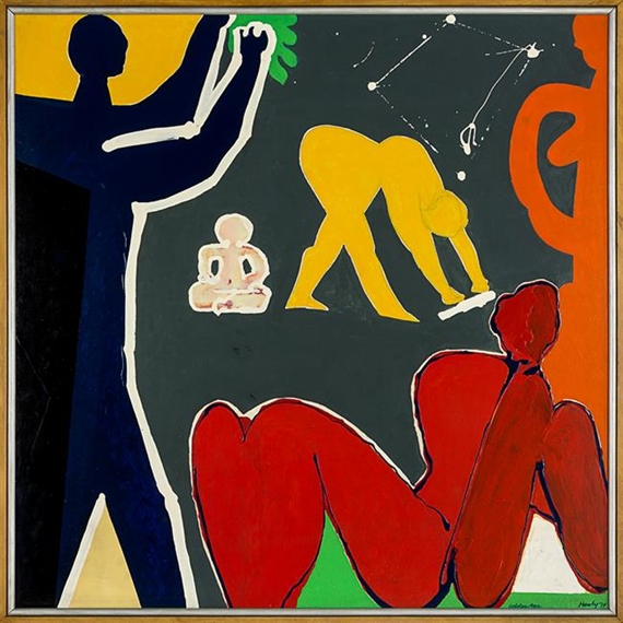 Pat Hanly | Golden Age (1979) | MutualArt
