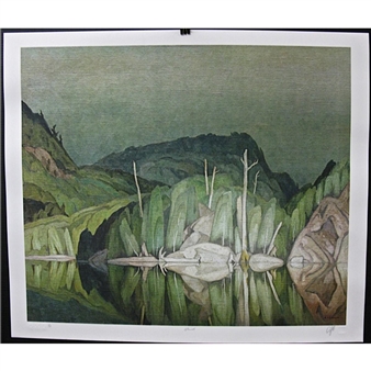 Alfred Joseph Casson A J Casson The Group Of Seven Commemorative Anniversary Suite Platinum Edition Mutualart