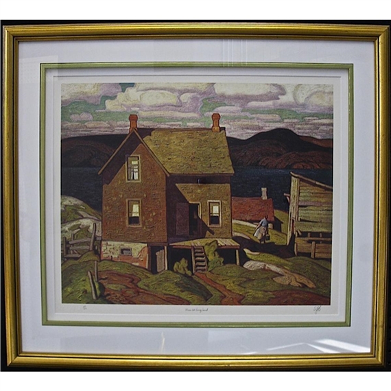 Alfred Joseph Casson HOUSE AT PARRY SOUND MutualArt