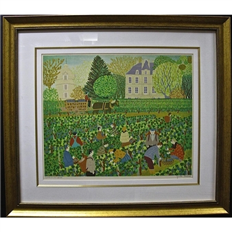 LES VENDANGES - Josette Bardoux