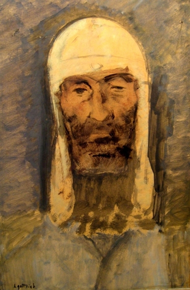 Rabbi by Leopold Gottlieb