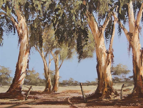 Blue Gums by Rina Biggs