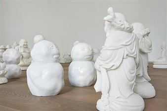 Peter Regli “One Sun – One Moon” at Dominique Lévy, New York