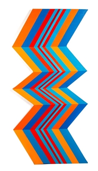 Zig Zag Counterpoint in B + R - Joanna Pinsky