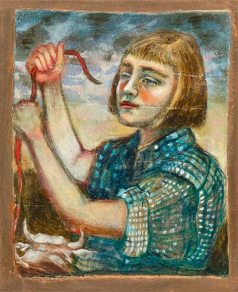 Red Ribbon by Lillian Heard