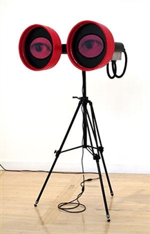 Installation view of Vishal K. Dar exhibition at Contemporary Jewish Museum.