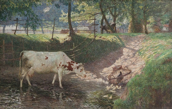 Après la traversée by Emile Claus, 1899