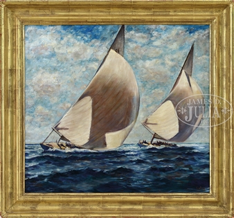 BOATS OFF ROCKPORT - Max Kuehne