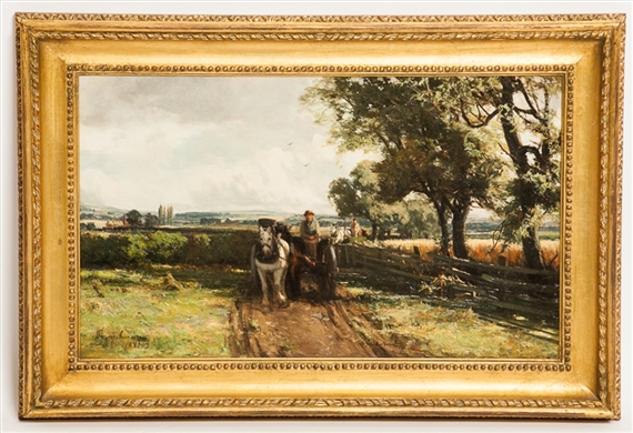 A FIELD LOAD by David Farquharson, 1881