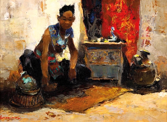 Chinese Antiquair by Gerard Pieter Adolfs, 1965