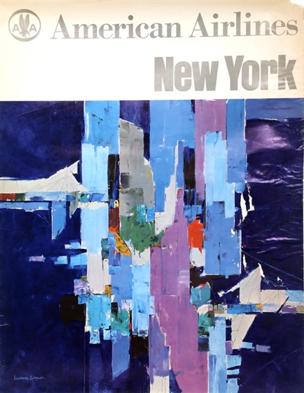 American Airlines - New York by Lawrence Gaynor, 1960