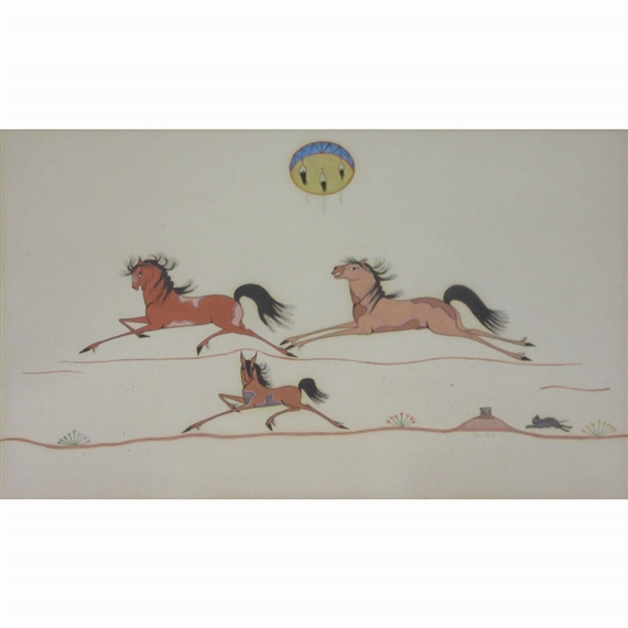 Horses by Merina Lujan