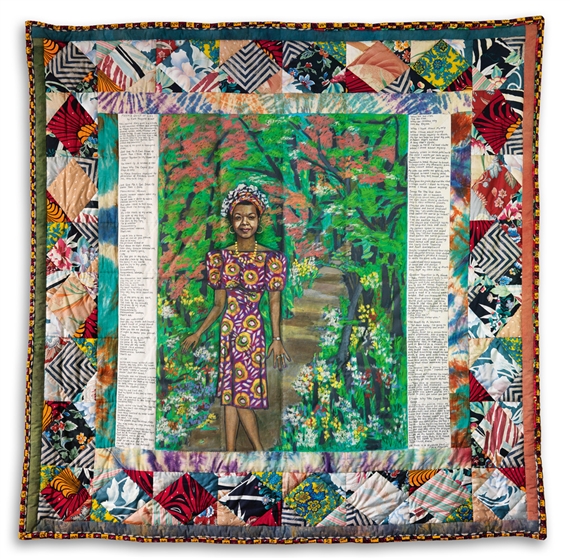 Maya's Quilt of Life by Faith Ringgold, 1989