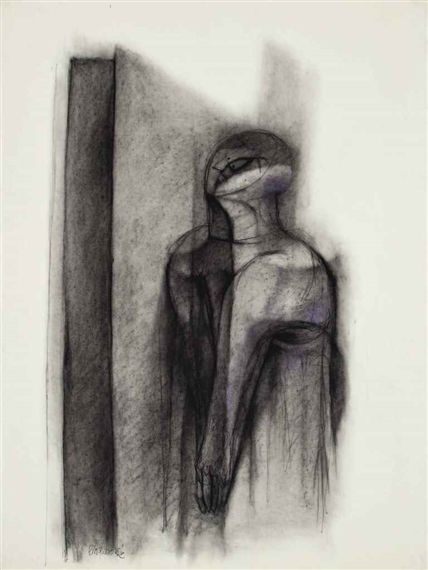 Sorrowful Mary II by Morris Broderson, 1960